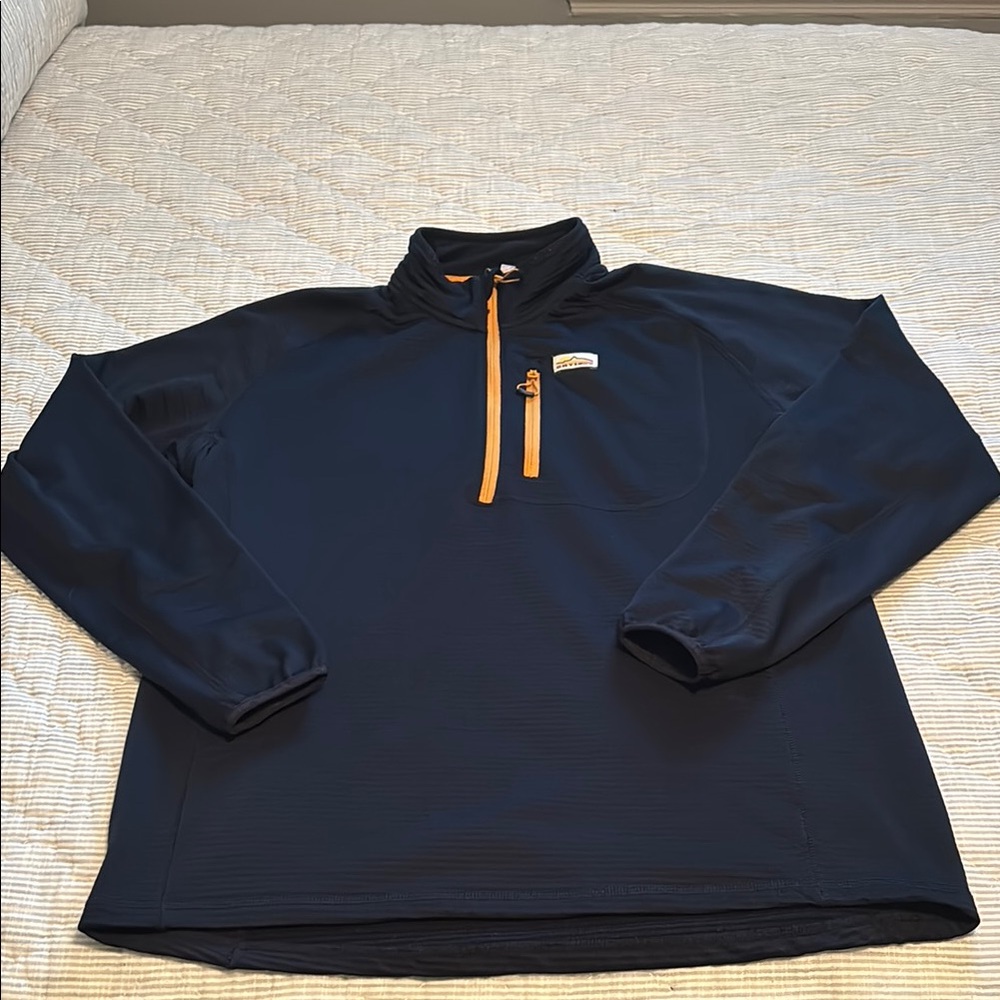 Orvis Horseshoe Hills waffle fleece 1/4 zip pullover